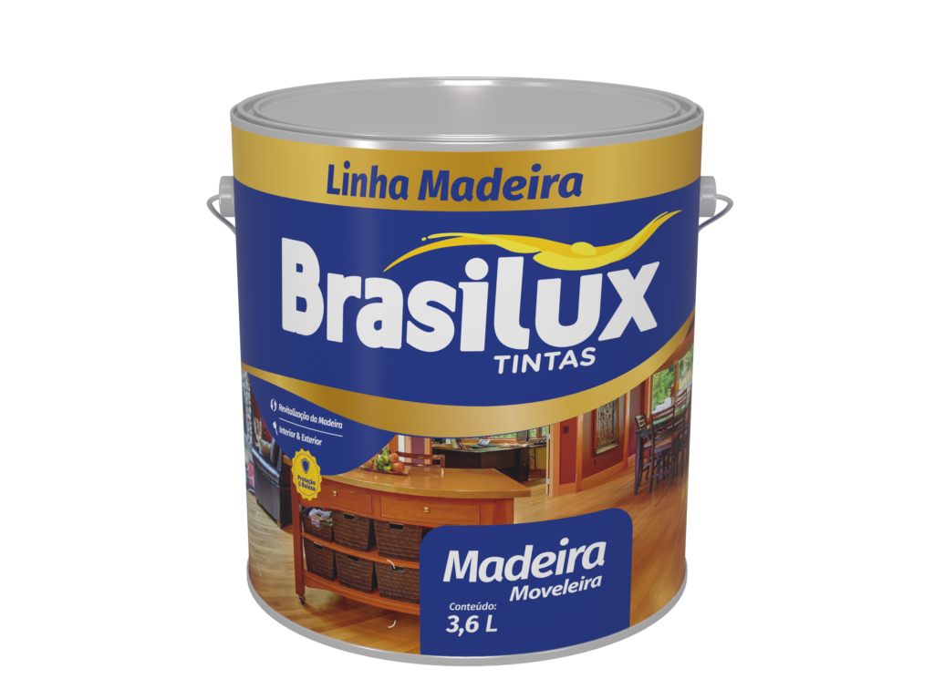 VERNIZ P MAD SEC RAPIDA 900ML CEREJEIRA BRASILUX BRD Distribuidora