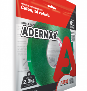 FITA DUPLA FACE XT100 09MMX20M ACRIL ADERMAX TRANS 1MM