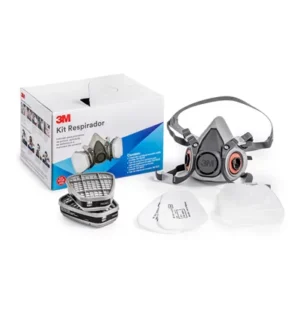 KIT RESPIRADOR 6200/4 COMPLETO 3M