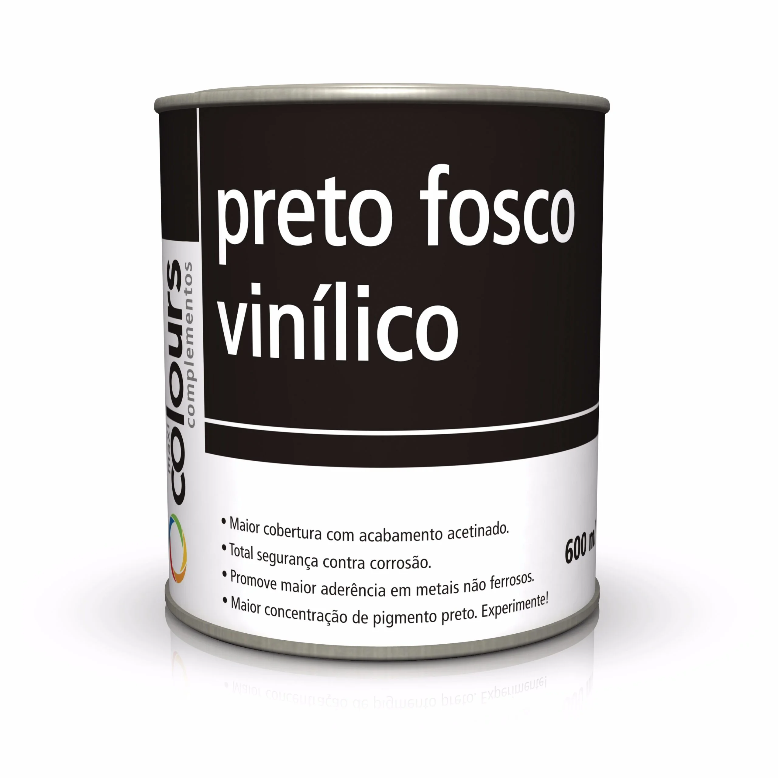 PRETO FOSCO VINILICO 1/4 MAXI RUBBER