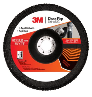 FLAP DISCO USO GERAL GR40 115MM 3M