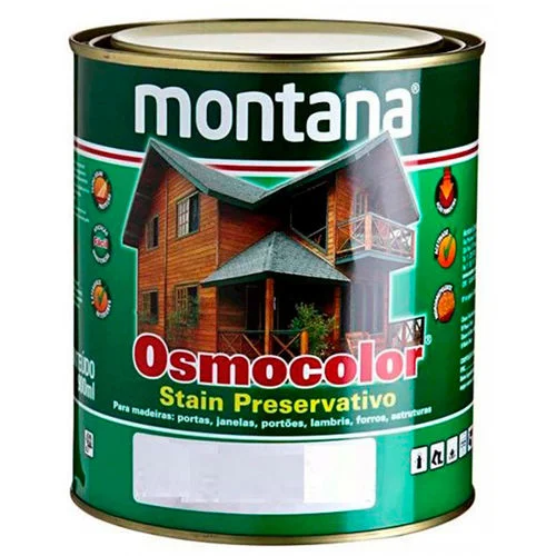 MONTANA OSMOCOLOR STAIN CASTANHO UV DECK 900ML