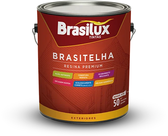 BRASITELHA RESINA MULTIUSO BASE D AGUA 3,6L - CERAMICA TELHA
