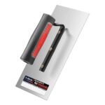 DESEMPENADEIRA ACO T LISA C/ ABE 12X25CM REF. 133 ATLAS