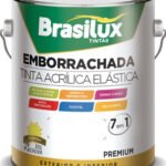 TINTA ACRIL.EMBORRACHADA - 3,6L BRANCO NEVE BRASILUX