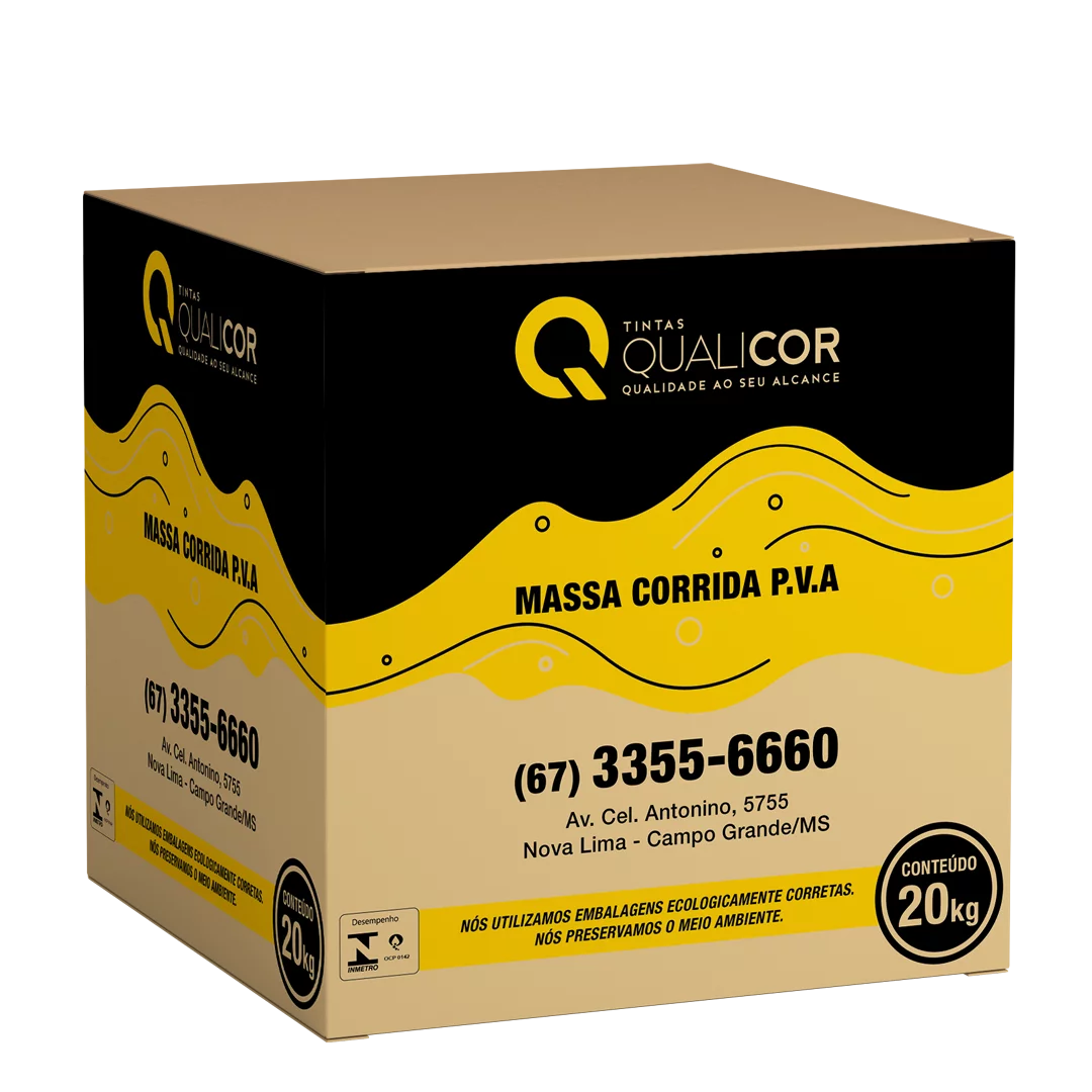 MASSA CORRIDA PVA CX 20K QUALICOR