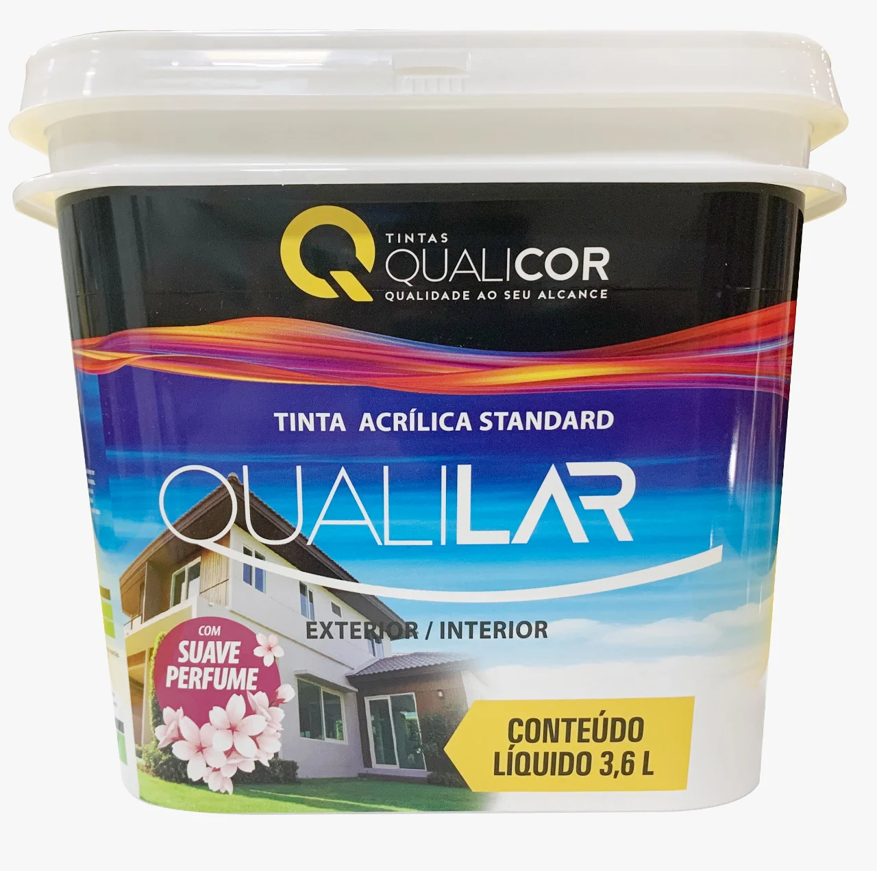 QUALILAR TINTA  ACRIL. STANDARD 3,6L - CROMO SUAVE