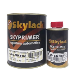 SKYPRIMER PU BRANCO 8:1 (800ML)+ END81 (100ML) -CX9)