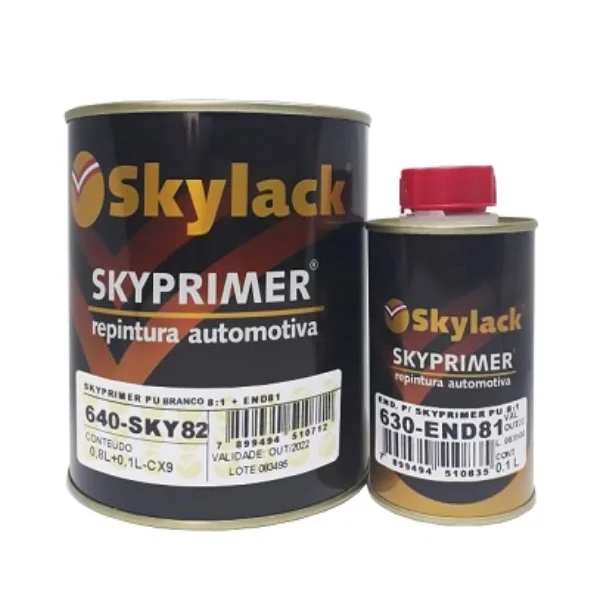 SKYPRIMER PU BRANCO 8:1 (800ML)+ END81 (100ML) -CX9)