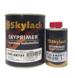 SKYPRIMER PU CINZA 8:1(800ML) + END81 (100ML) - CX9)
