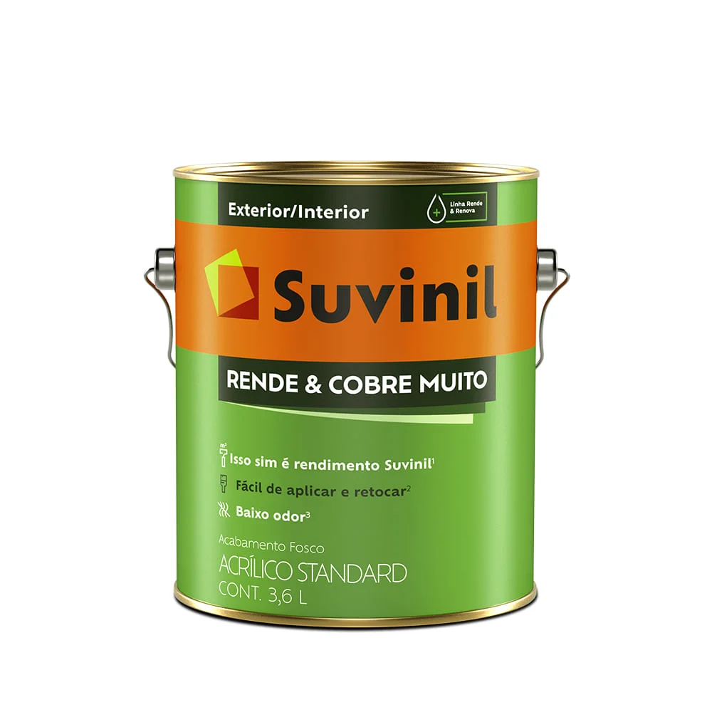 SUVINIL RENDE COBRE MUITO FOSCO 3,6L CROMO SUAVE