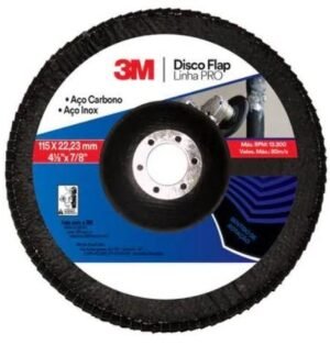 FLAP DISCO USO GERAL GR60 115MM 3M