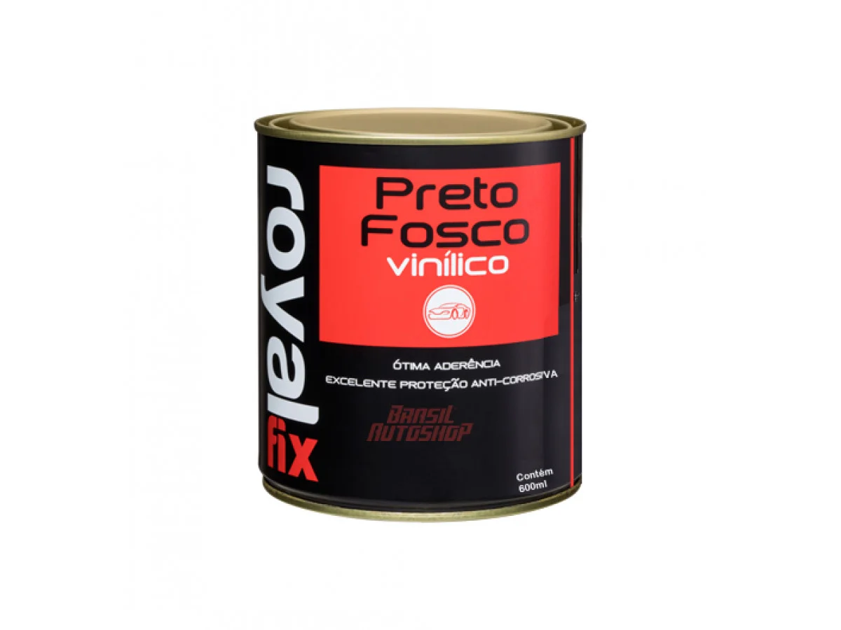 PRETO FOSCO VINILICO ROYAL 600