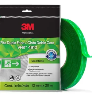 FITA DUPLA FACE REF. 4910  9.5MMX33M TRANSP FITA ACR VHB - 3M