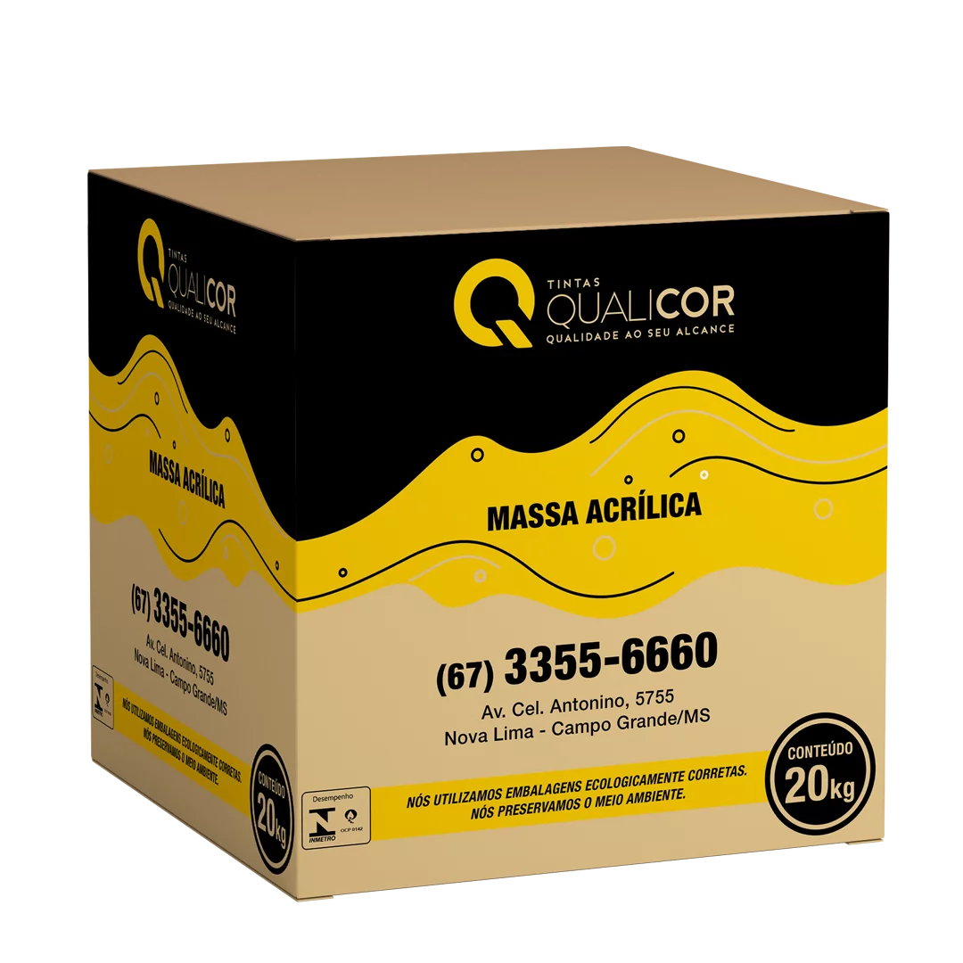 MASSA ACRILICA CX 20K QUALICOR