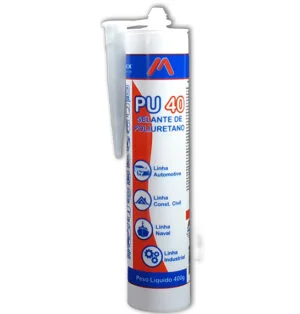 SILICONE PU. 40 FLEX  AUTOM.E USO GERAL 400G CINZA - MASTIFLEX