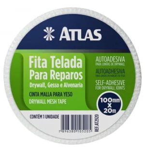 FITA TELADA REPAROS 100MMX20M ATLAS