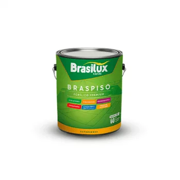 BRASPISO TINTA ACRIL. P/ PISOS -3,6L BRANCO
