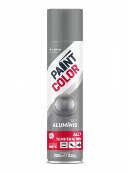 SPRAY PAINTCOLOR 400ML A.TEMP ALUMINIO NOVA