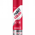 SPRAY PAINTCOLOR 350ML METALICA VERMELHO