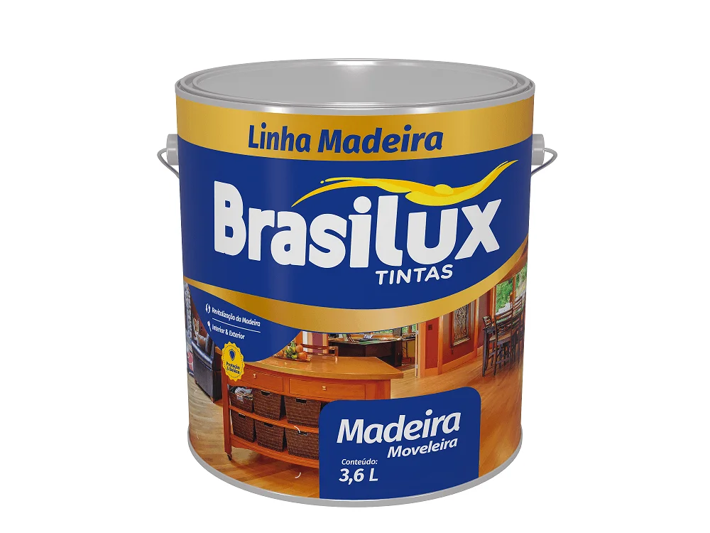 VERNIZ COPAL P/MAD. SEC.RAPIDA - 3,6L INCOLOR BRASILUX