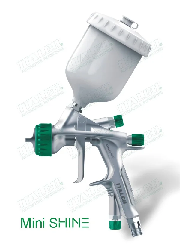 PISTOLA PINT. MINI SHINE HVLP BICO 1,2MM COPO 250ML ITALCO
