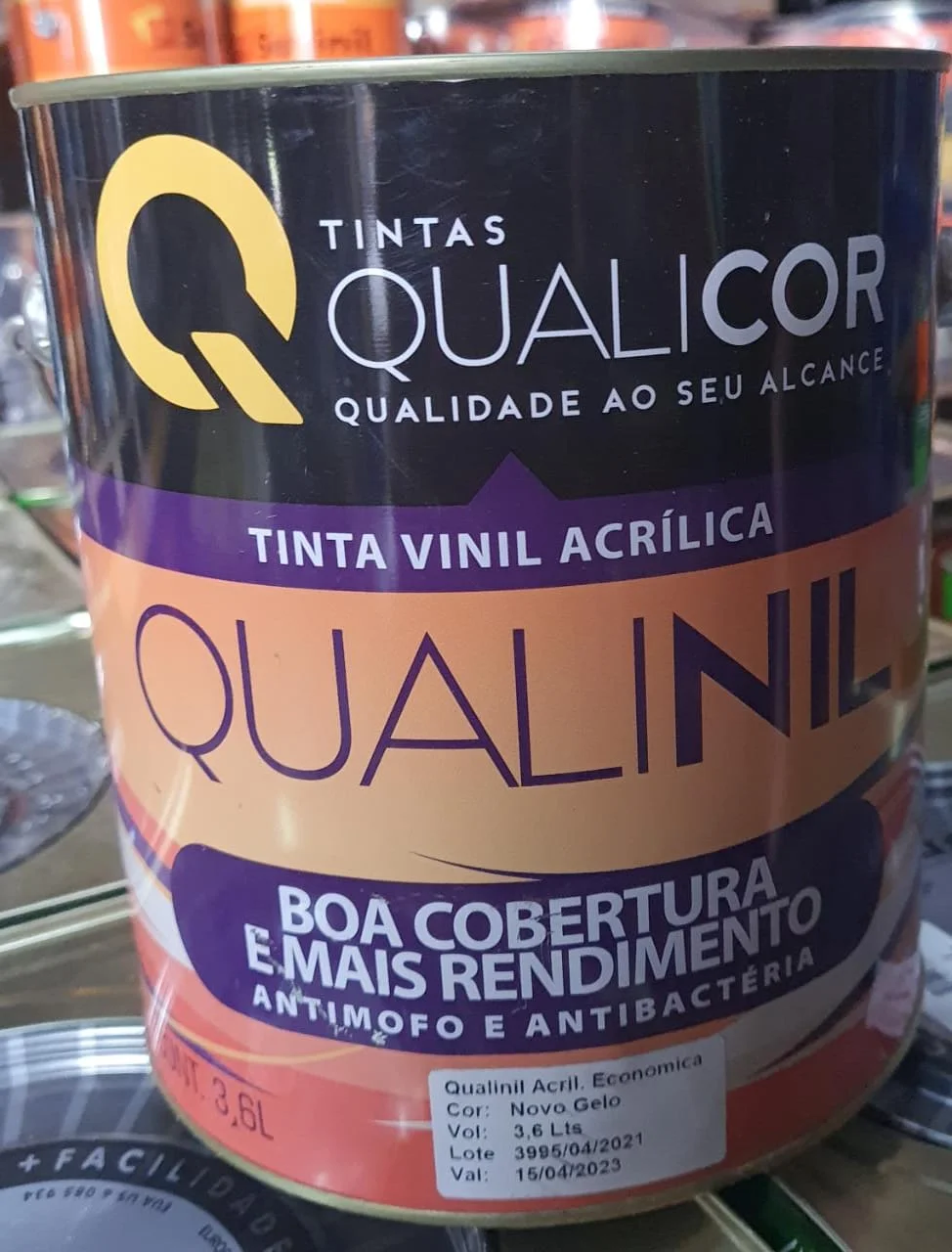 QUALICRYL ACRIL. ECONOMICO - 3,6L PALHA
