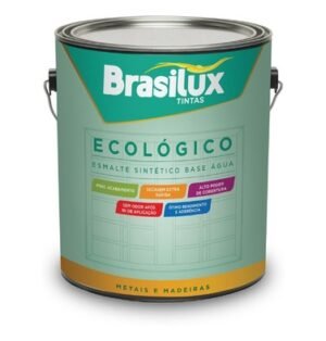 ESMALTE BASE AGUA ECOLOGICO - 900ML BRANCO BRILHANTE