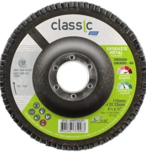 FLAP DISCO CLASSIC BY NORTON R801 P40 115X22,23MM C100