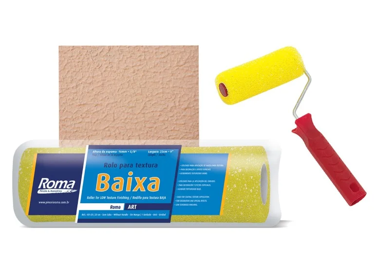 ROLO P/TEXTURA BAIXA S/CABO 23 CM ROMA