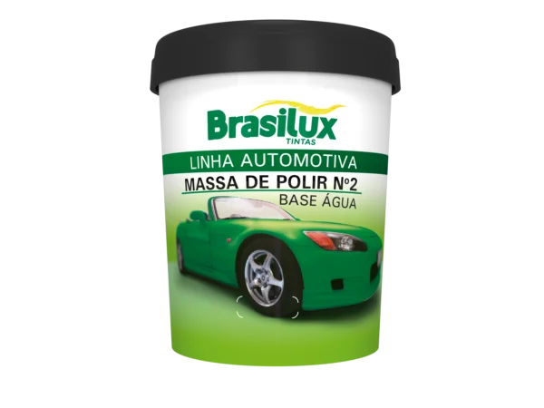 MASSA DE POLIR N.2 - 500G BRASILUX
