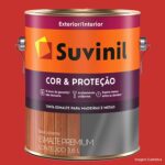 SUVINIL ESMALTE COR & PROT. BRIL 3,6L VERMELHO