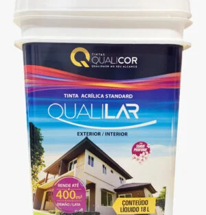 QUALILAR TINTA  ACRIL. STANDARD 18L - VERDE MUSGO