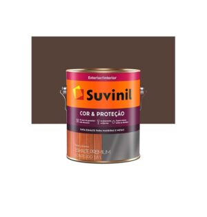 SUVINIL ESMALTE COR & PROT. BRIL 900ML MARROM