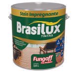 STAIN IMPREG FUNGOFF PROT. MAD - 900ML NATURAL BRASILUX