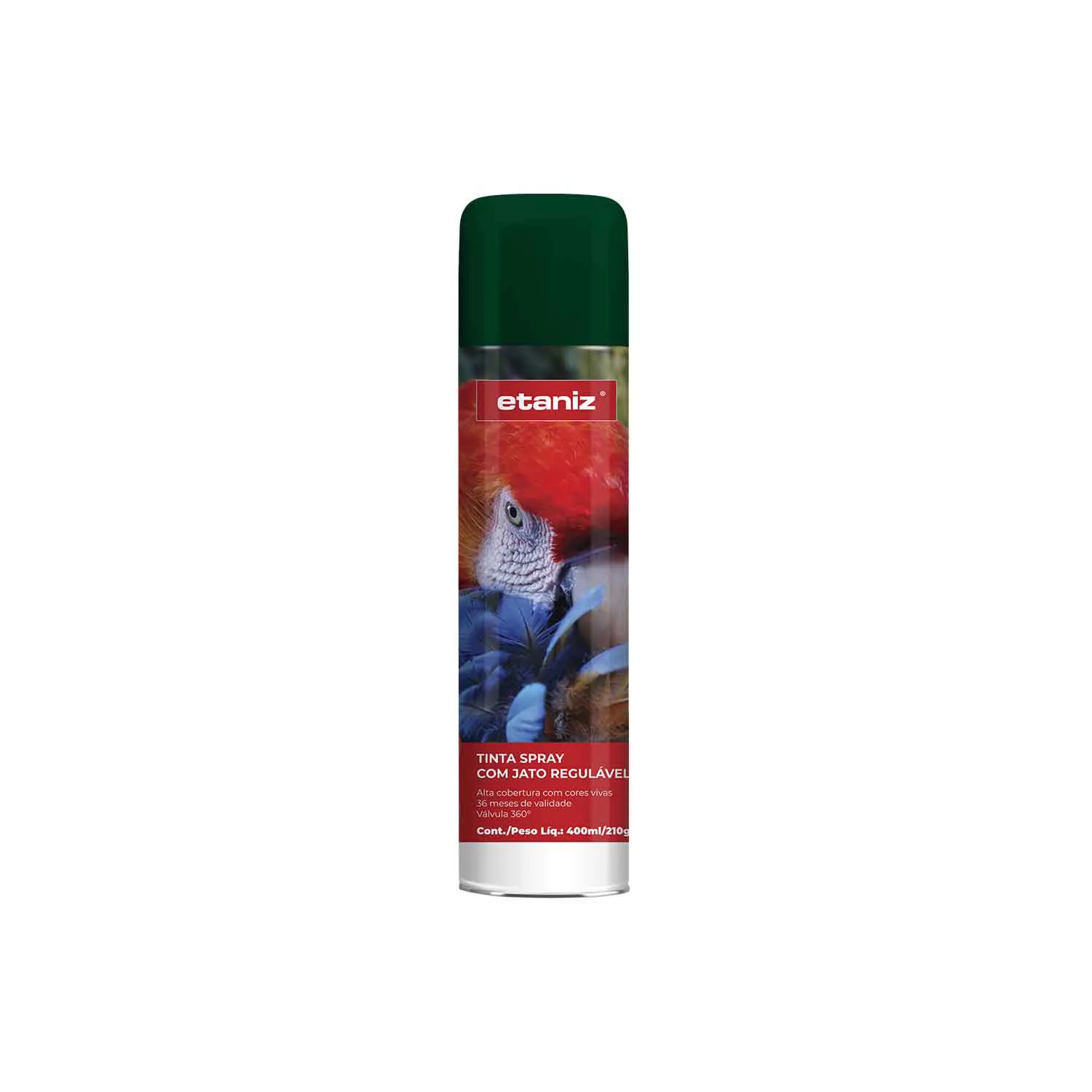 SPRAY USO GERAL VERDE ESCURO 400ML - ETANIZ