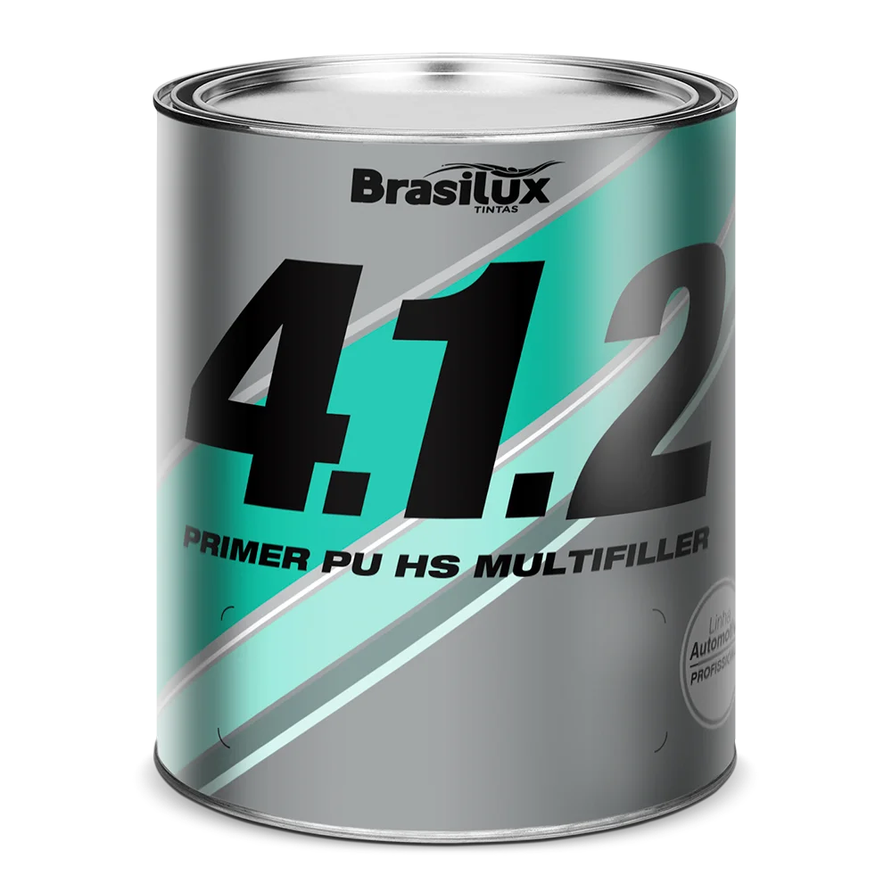 PRIMER PU HS 4X1 MULTIFILLER 412 - 720ML BRASILUX